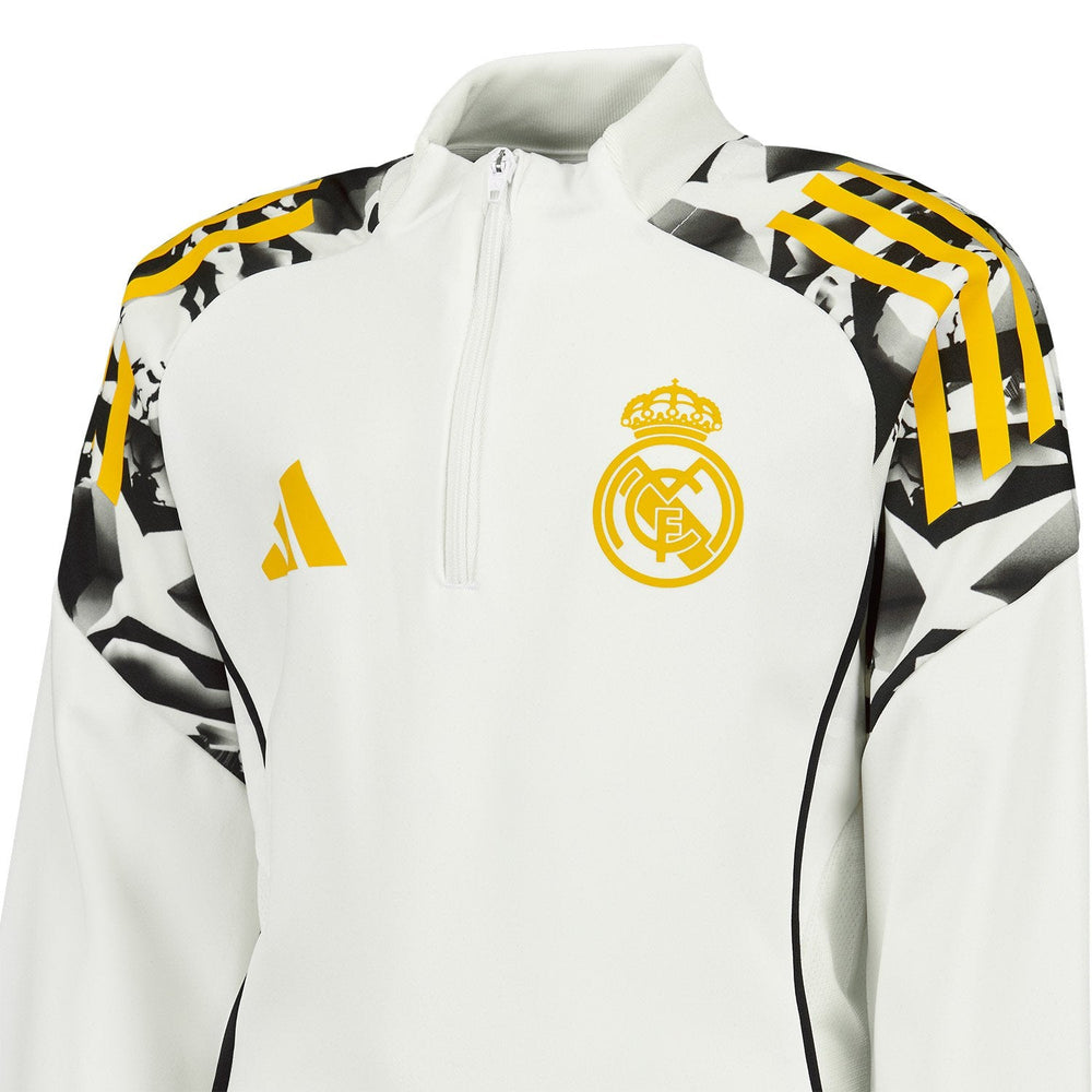 Youth adidas Marvel Training Top 25/26 White/Gold