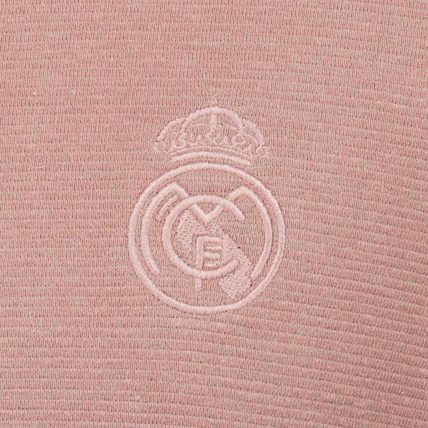 Mens Plum Noir Rib T-Shirt Dusky Pink