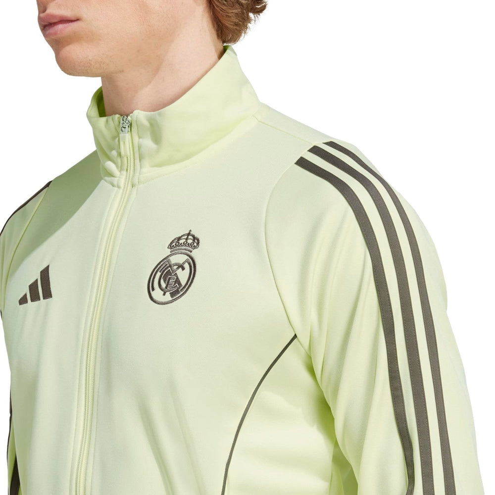 Mens adidas Training Tracksuit 25/26 Lime Green/ Dark Olive