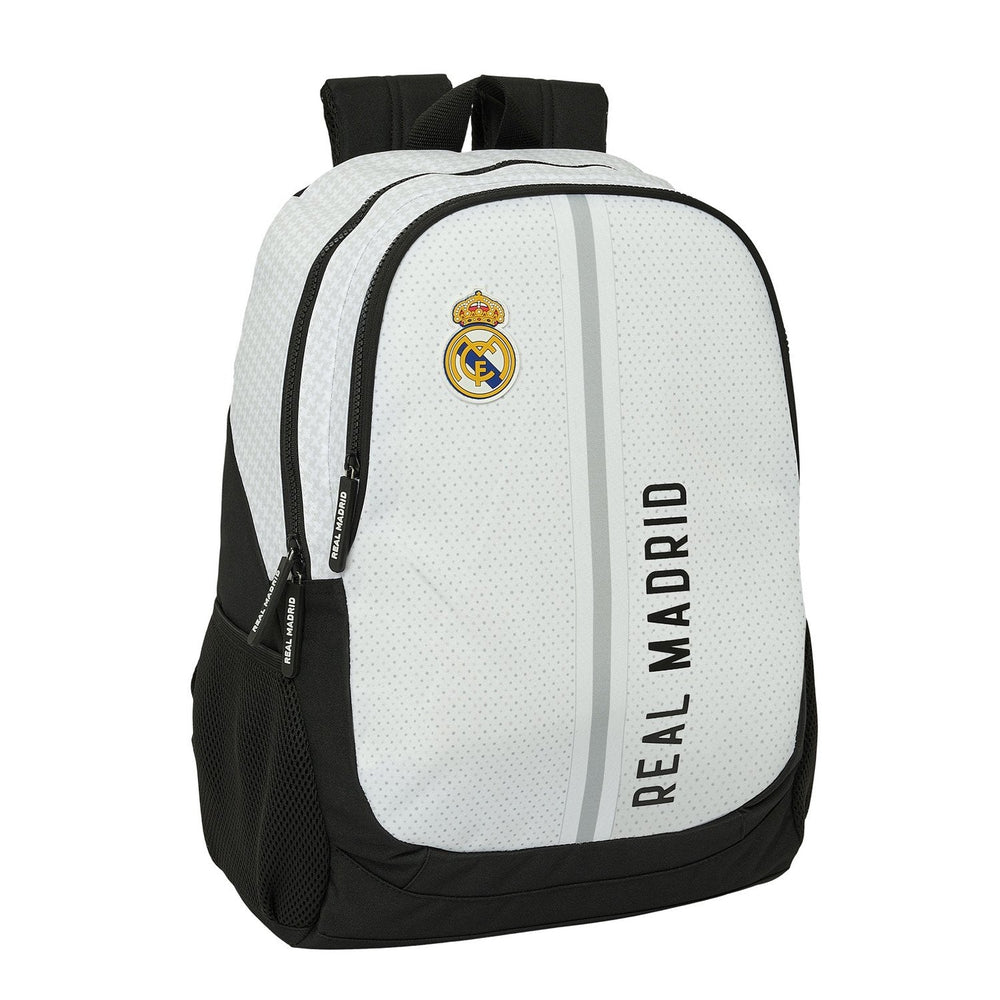 Backpack Adaptable White/Black Real Madrid
