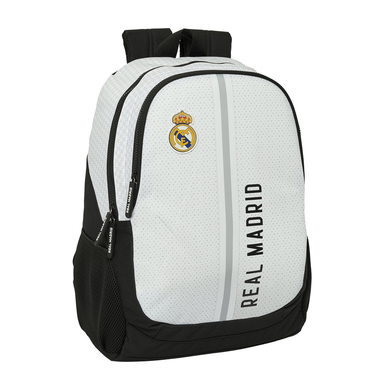 Backpack Adaptable White/Black Real Madrid