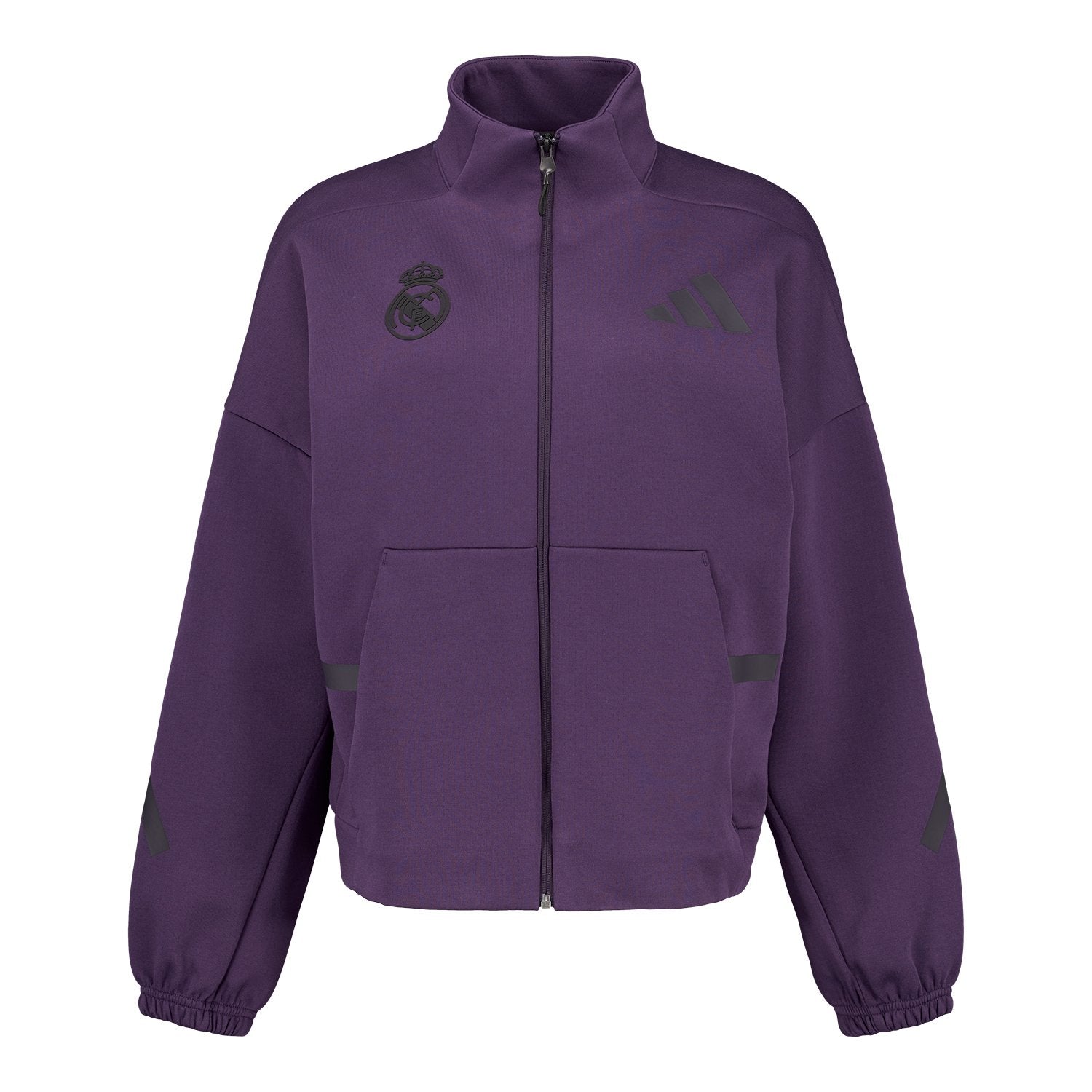 Womens Adidas Real Urban Track Top Purple