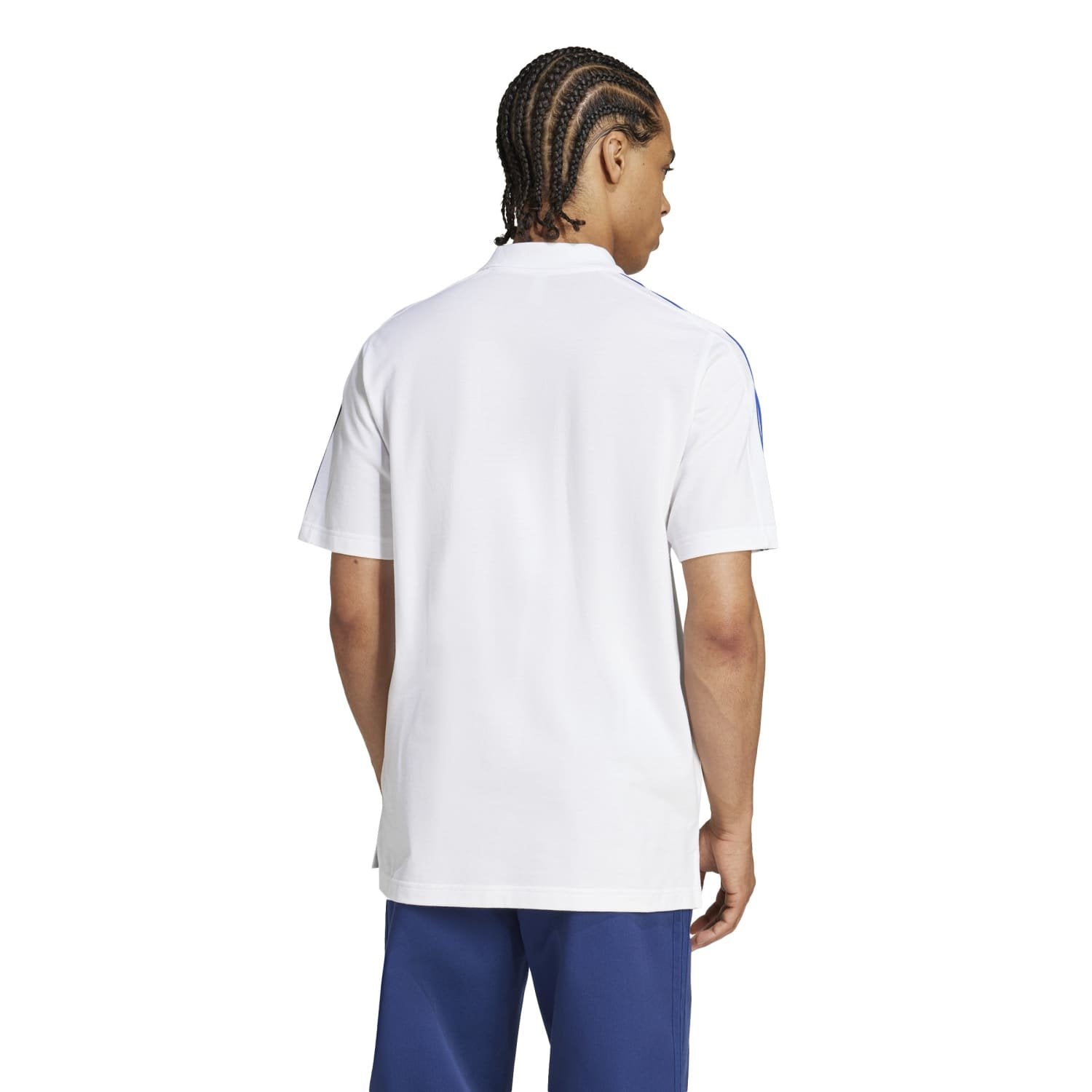 Mens adidas DNA Polo 25/26 White – Official Real Madrid Store