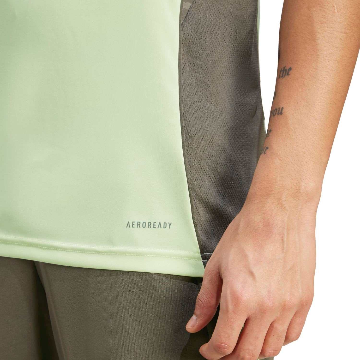 Mens adidas Training Shirt 25/26 Lime Green – The Official Real