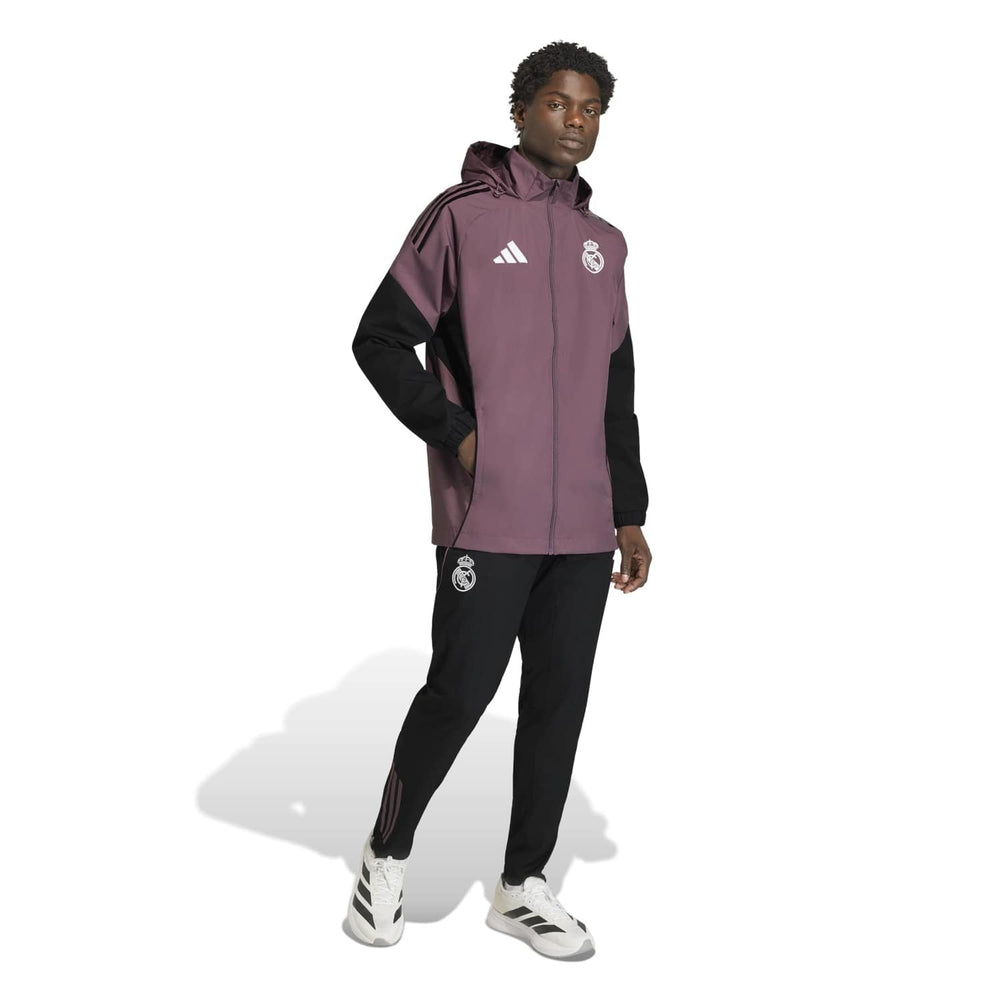 Mens adidas Training All Weather Jacket 25/26 Purple