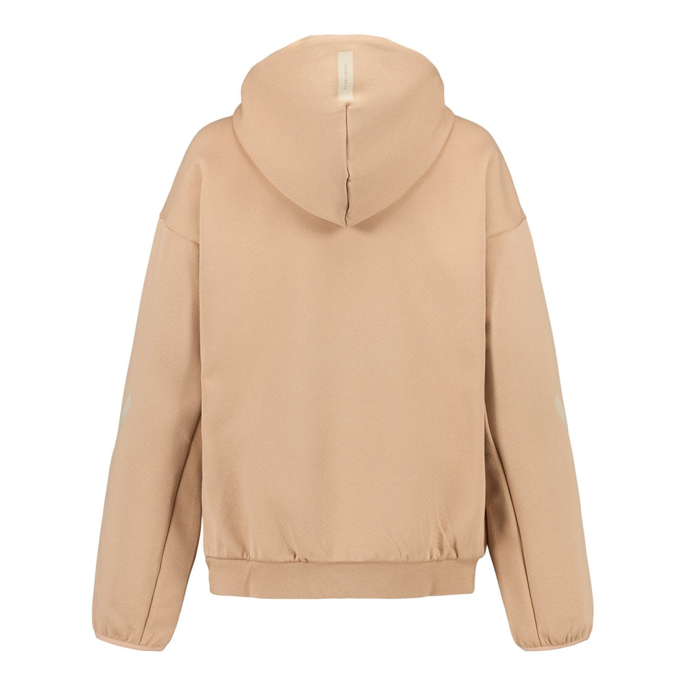 Kids Adidas Real Urban Full Zip Hoodie Beige