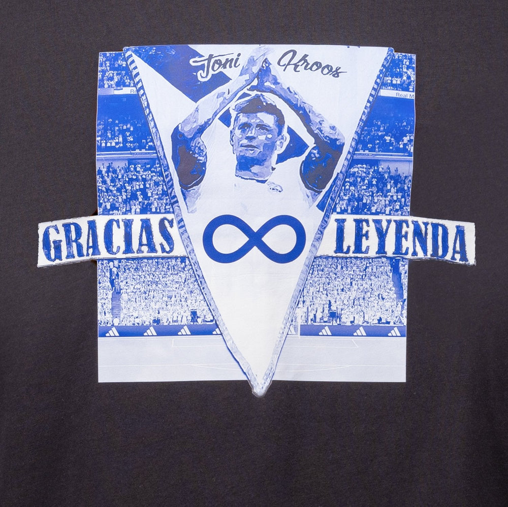 Mens T-Shirt Kroos adidas Magic Moments Black