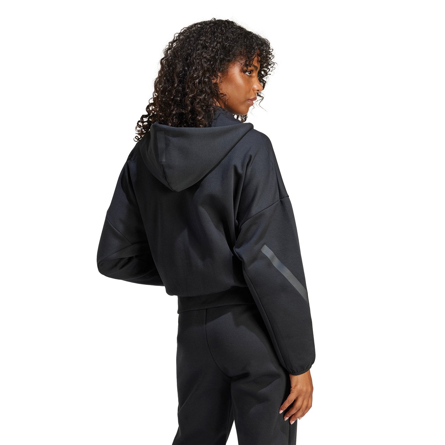 Womens adidas Real Urban Full Zip Hoodie Black – Official Real