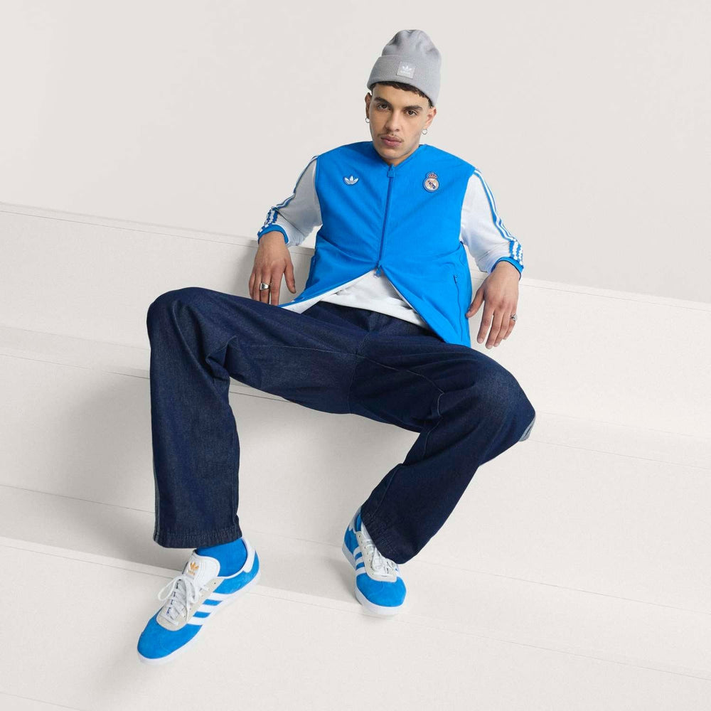 Mens adidas Originals Terrace Icons Reversible Vest 25/26 Blue