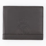 Portefeuille Horizontal Real Madrid Cuir Marron