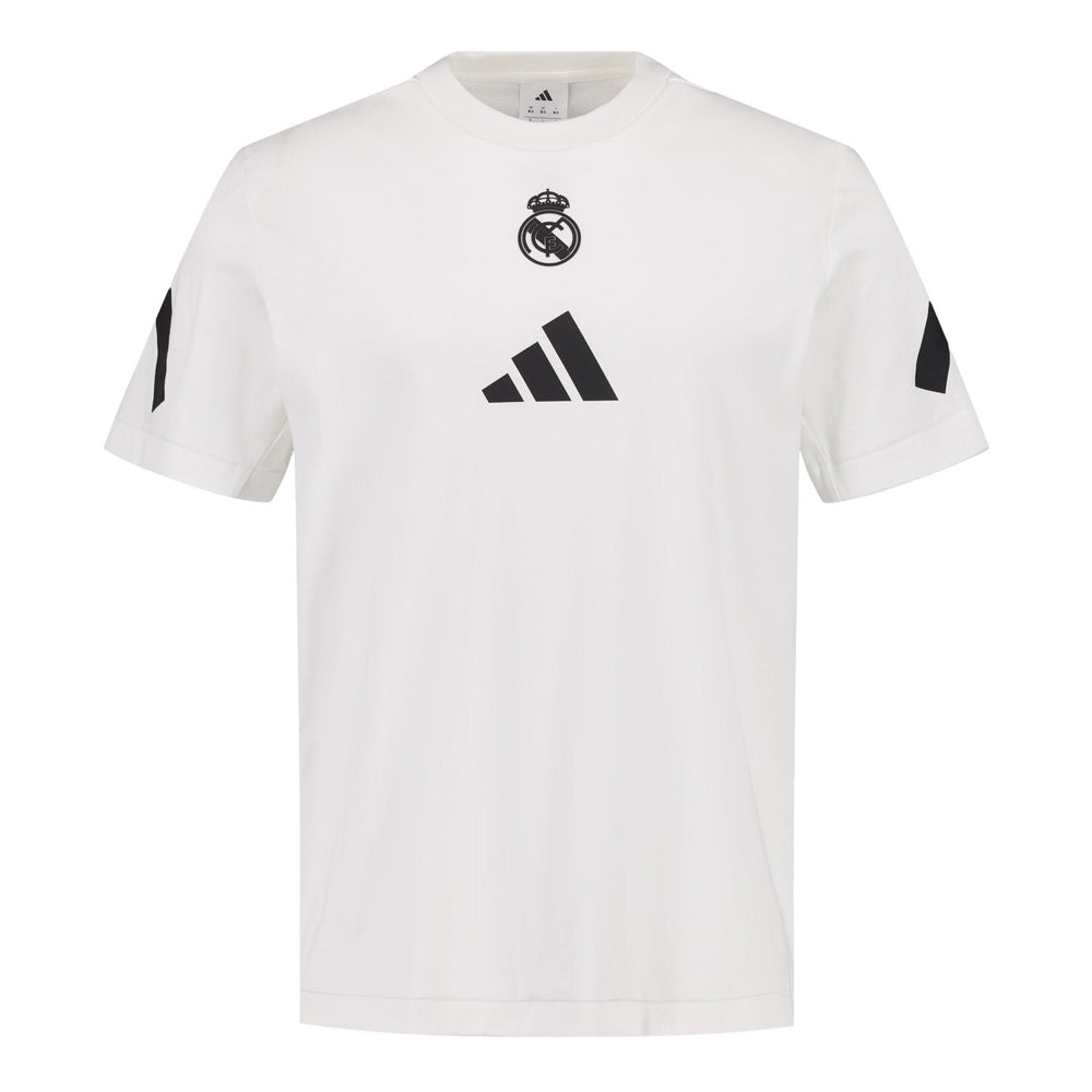 Mens adidas Real Urban T-Shirt White