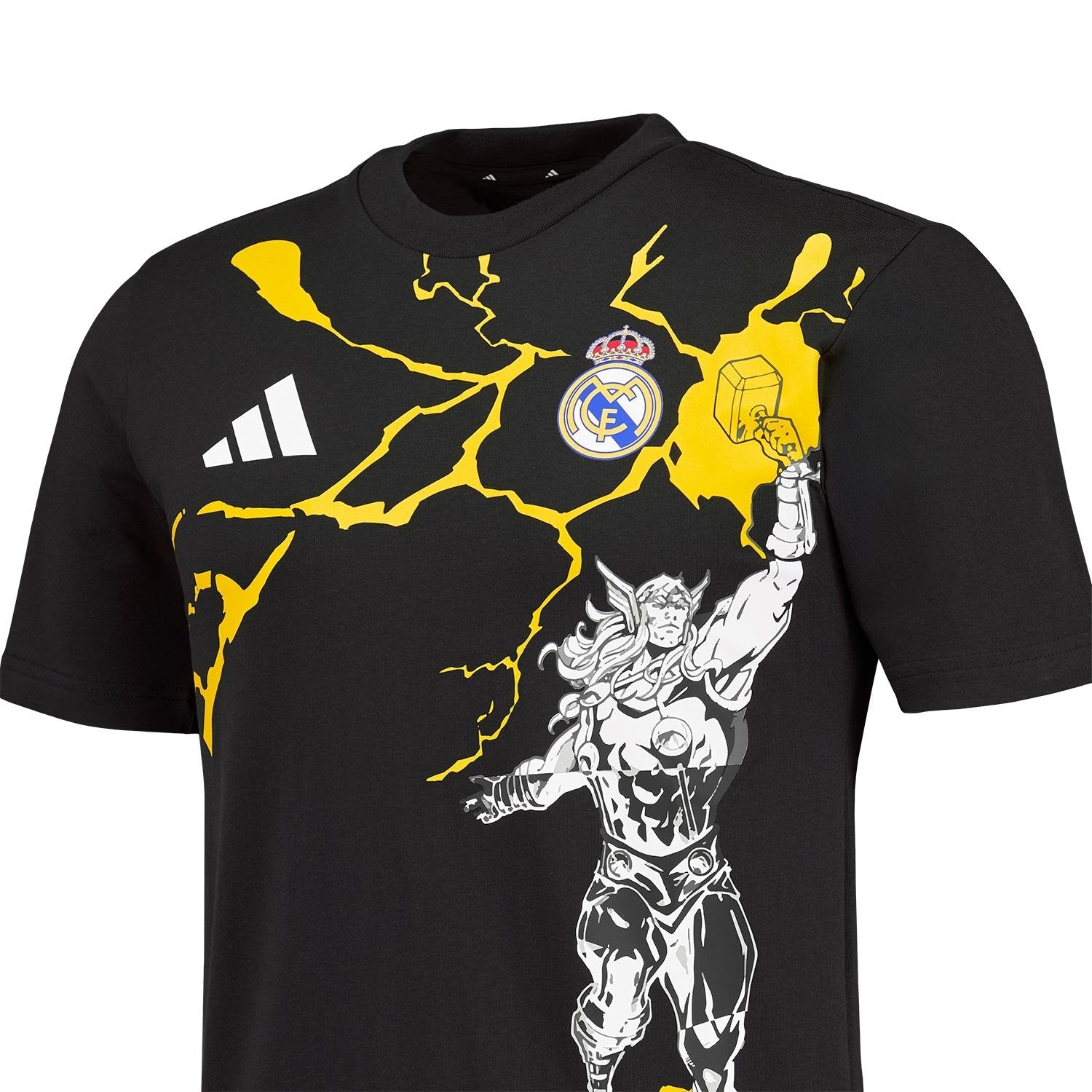 Mens adidas Marvel T-Shirt 25/26 Black – The Official Real Madrid