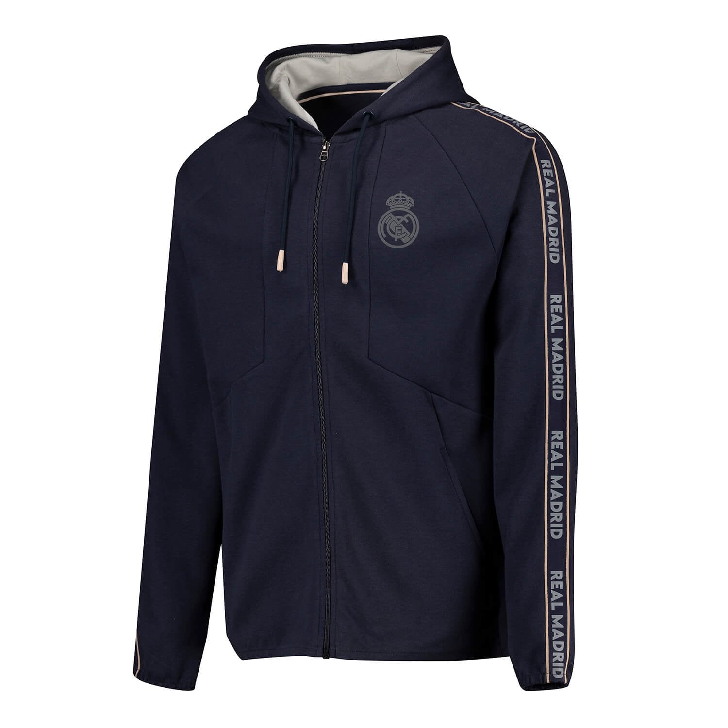 Mens Tape Jacket Navy Real Madrid