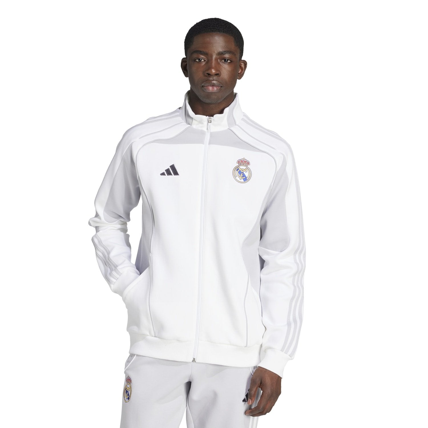Mens adidas Urban Purist Track Top 25/26 White – Official Real