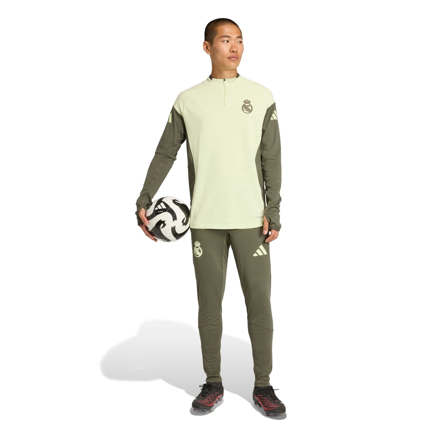 Mens adidas Pro Training Trousers 25/26 Dark Olive