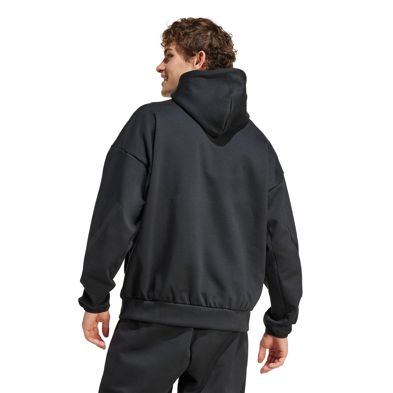 Mens adidas Real Urban Hoodie Black