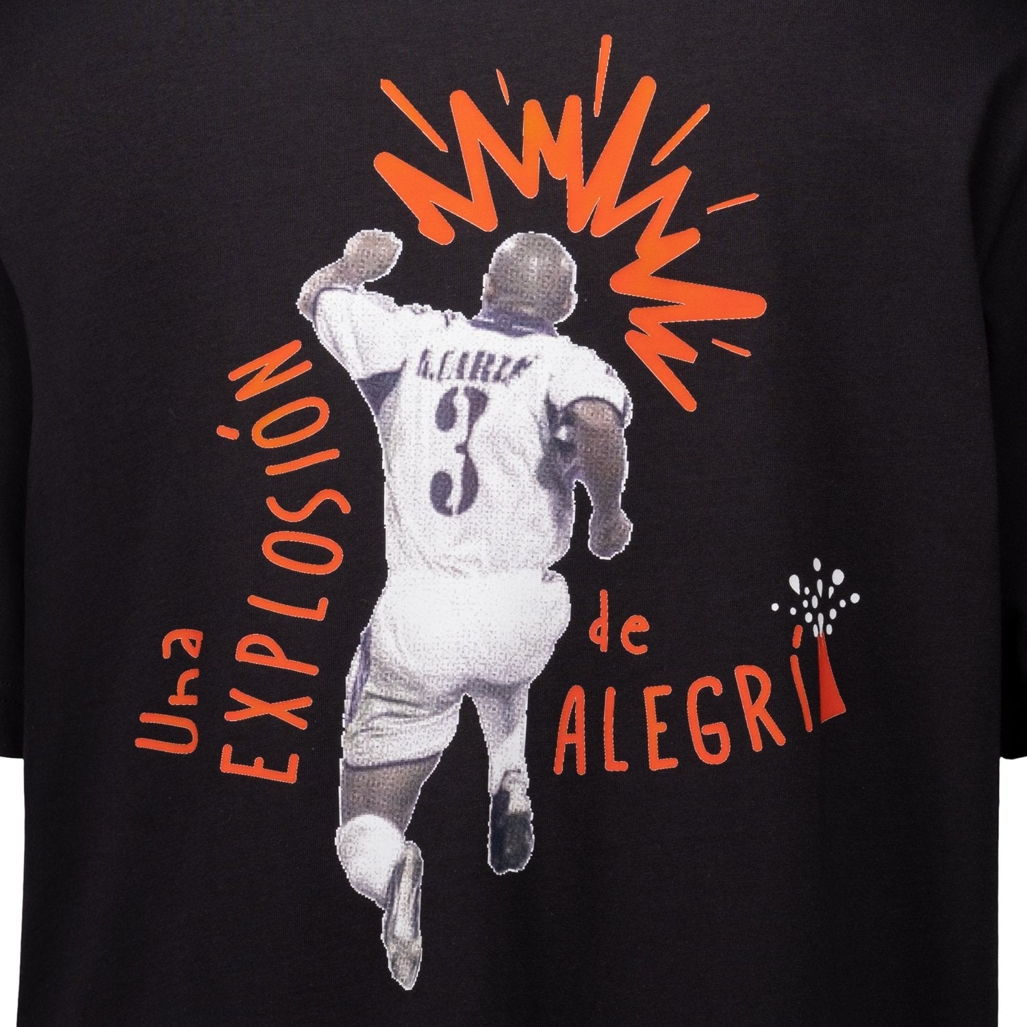 Mens T-Shirt Roberto Carlos adidas Magic Moments Black