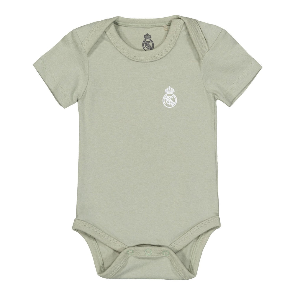 Set 2 Baby Bodies Green/White Real Madrid
