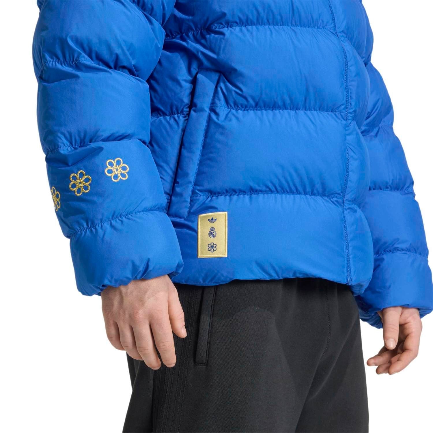 Mens adidas Chinese Knot Pack Padded Jacket 25/26 Blue