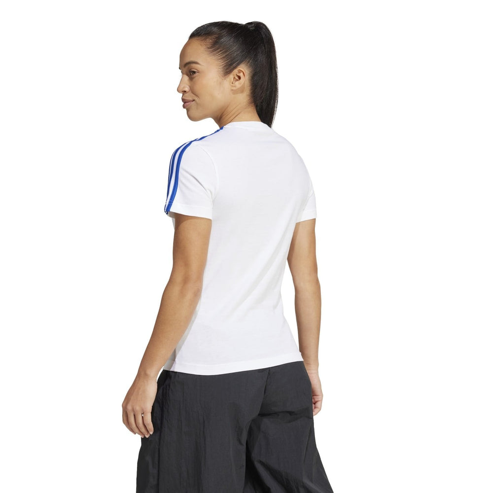 Womens adidas 3S T-Shirt 25/26 White