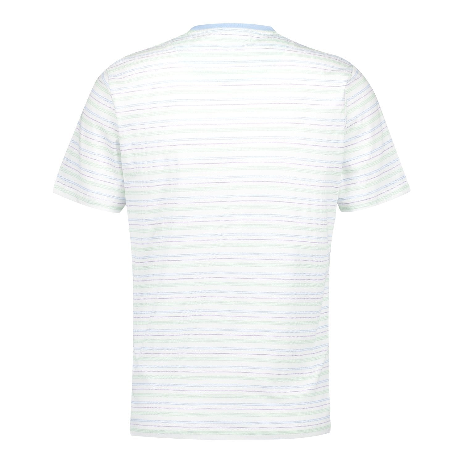 Mens Pastel Single T-Shirt Y/D Stripe Tee Light Real Madrid