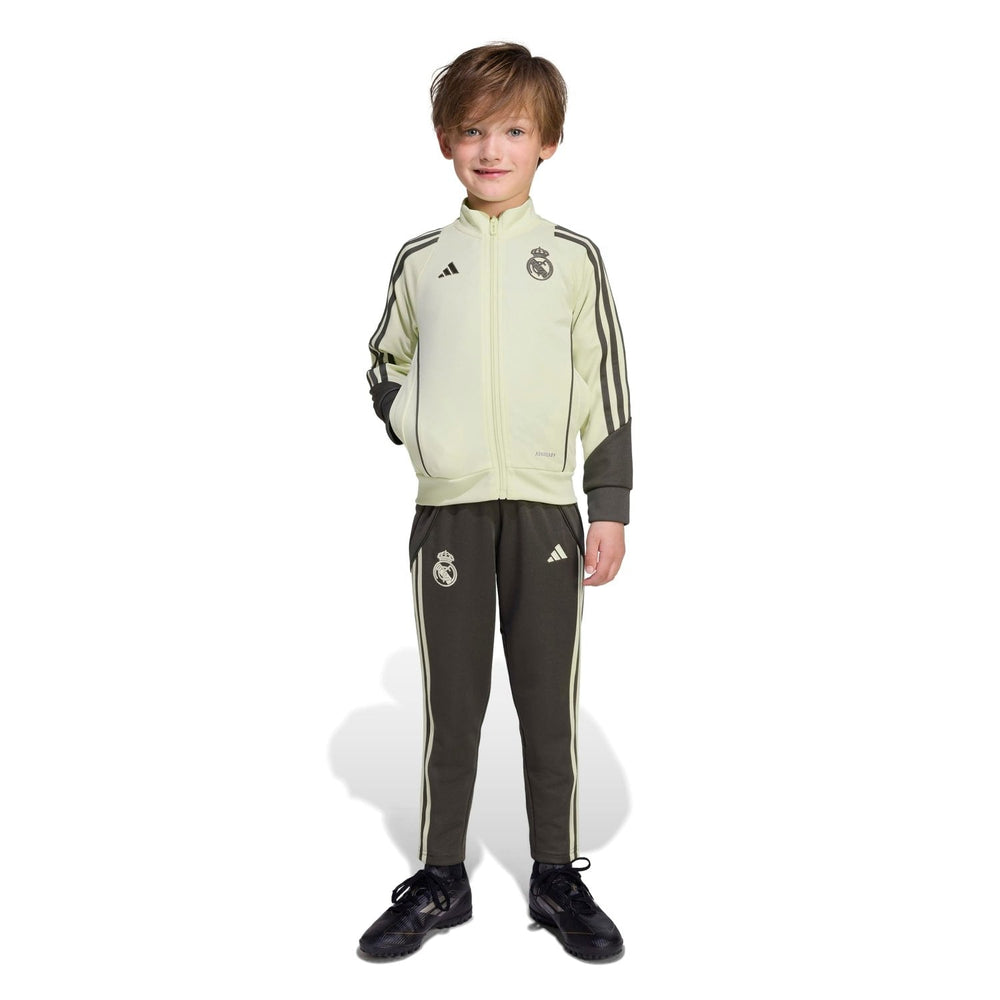 Infant adidas Training Tracksuit 25/26 Lime Green/Dark Olive