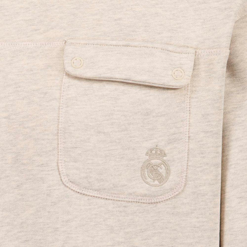 Mens Plum Noir Crew Sweat Cream