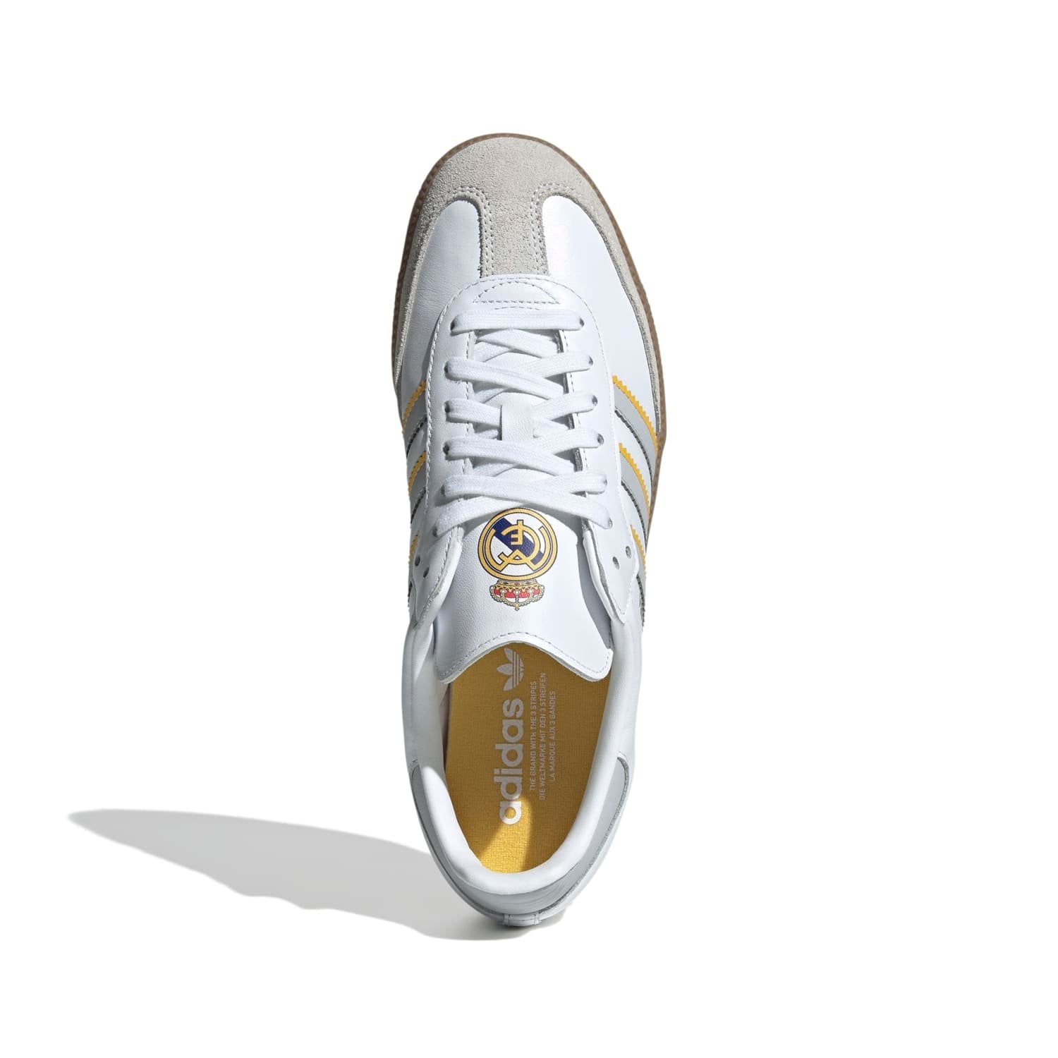 adidas Samba Real Madrid Shoes 25/26 White – The Official Real