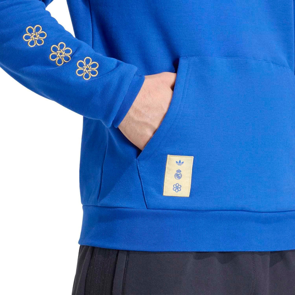 Mens adidas Chinese Knot Pack Hoodie 25/26 Blue