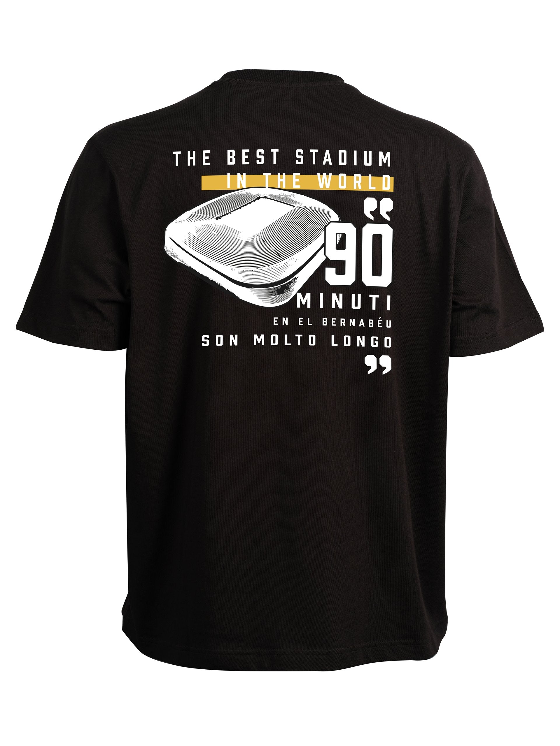 Mens adidas 90 Minuti Stadium T-Shirt Black