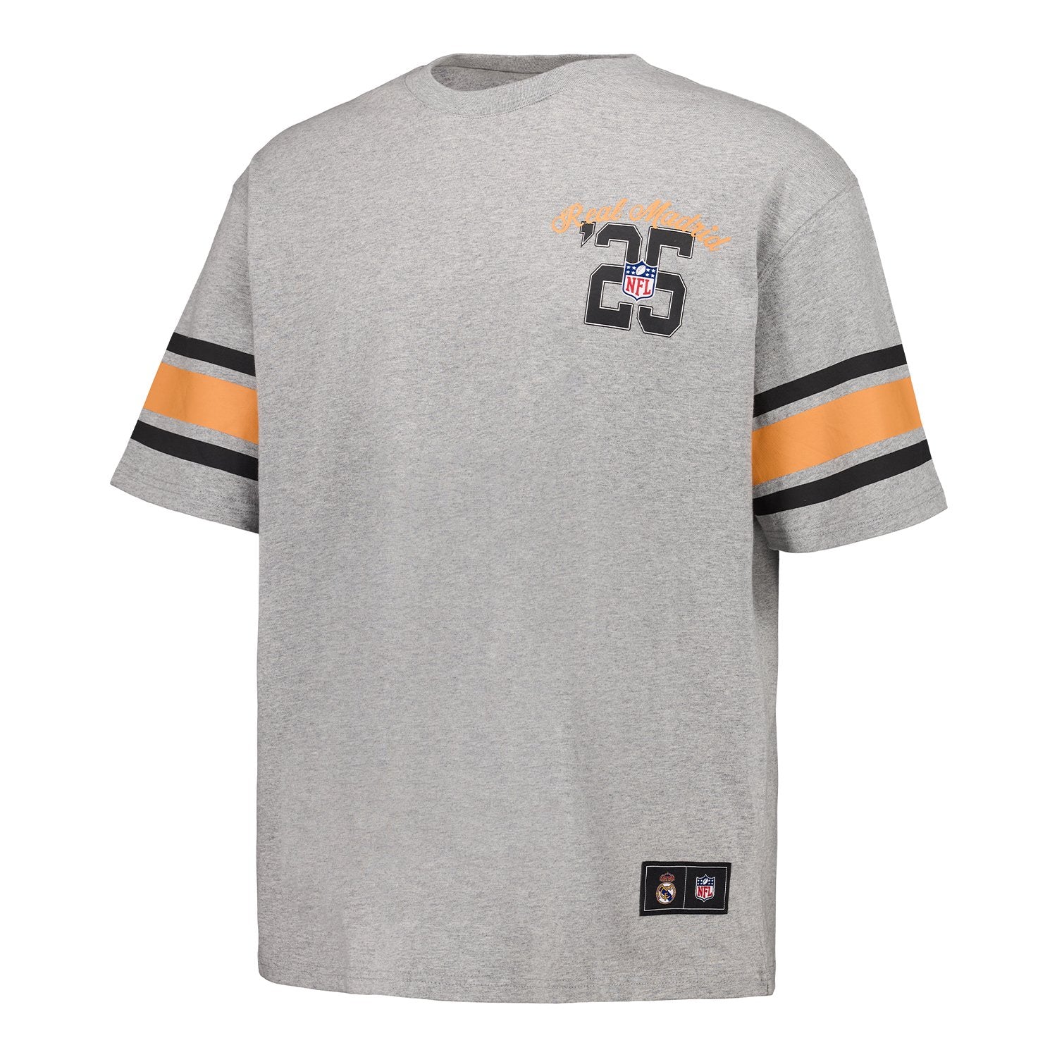 Mens Real Madrid x NFL T-Shirt Grey – Official Real Madrid Store