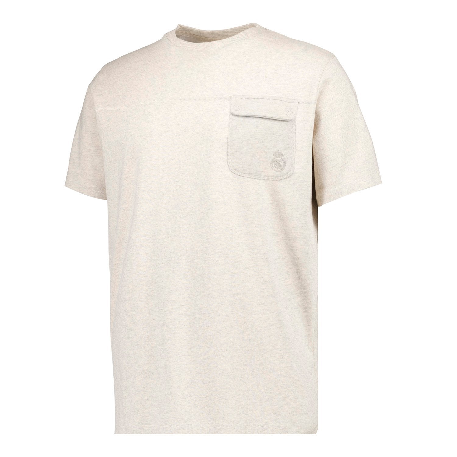 Mens Plum Noir Pocket T-Shirt Cream