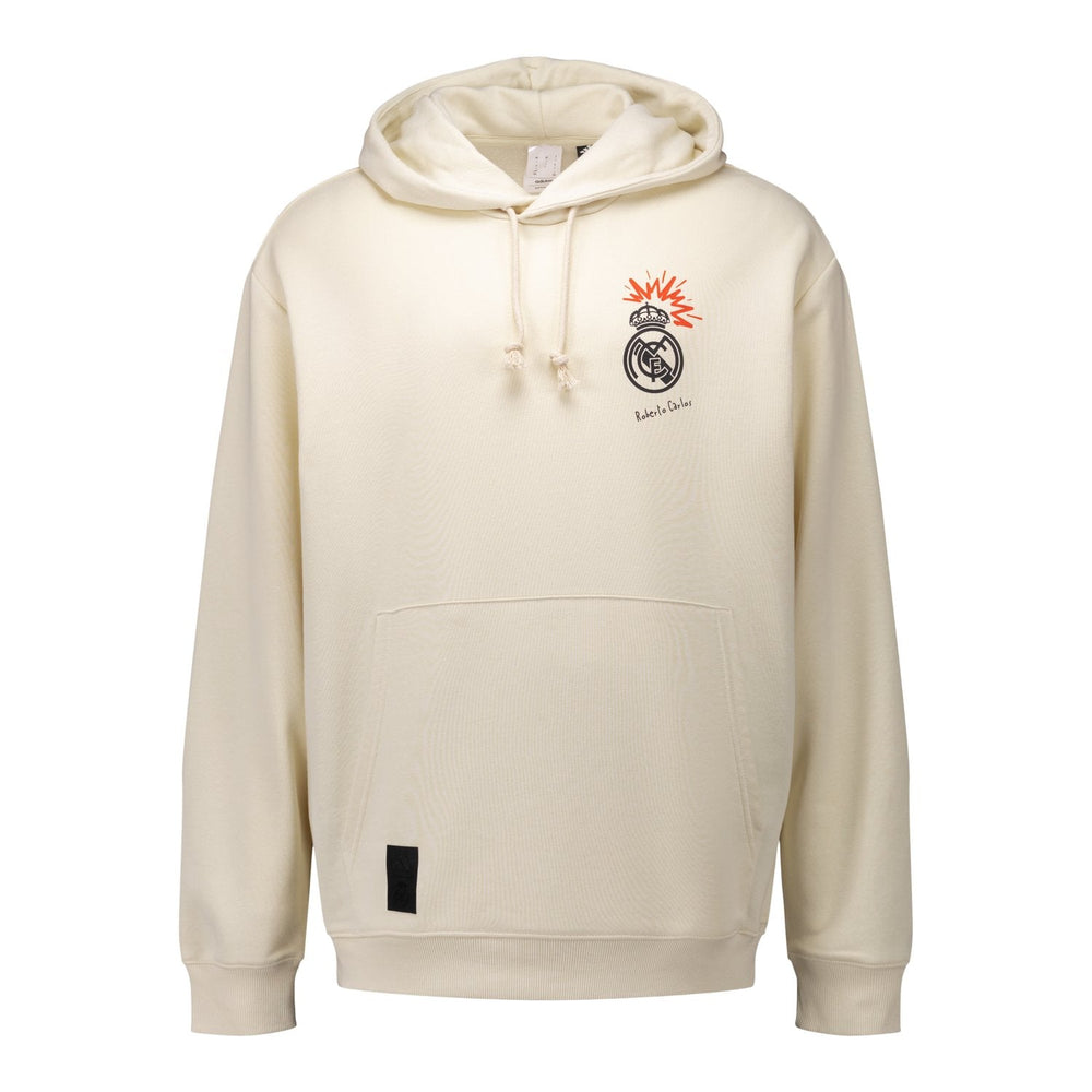 Mens Hoodie Roberto Carlos adidas Magic Moments Beige