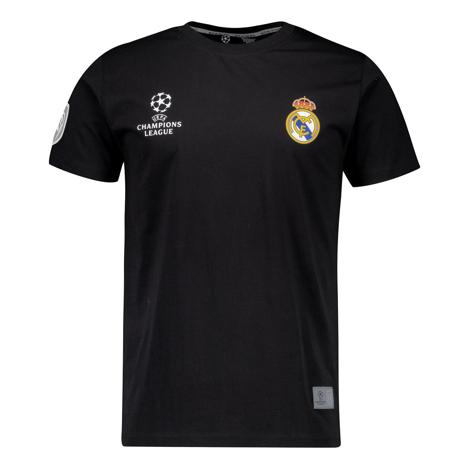 Mens UCL 14 Champions T-Shirt Black