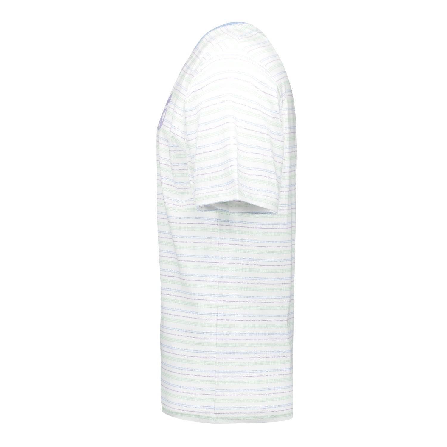 Mens Pastel Single T-Shirt Y/D Stripe Tee Light Real Madrid