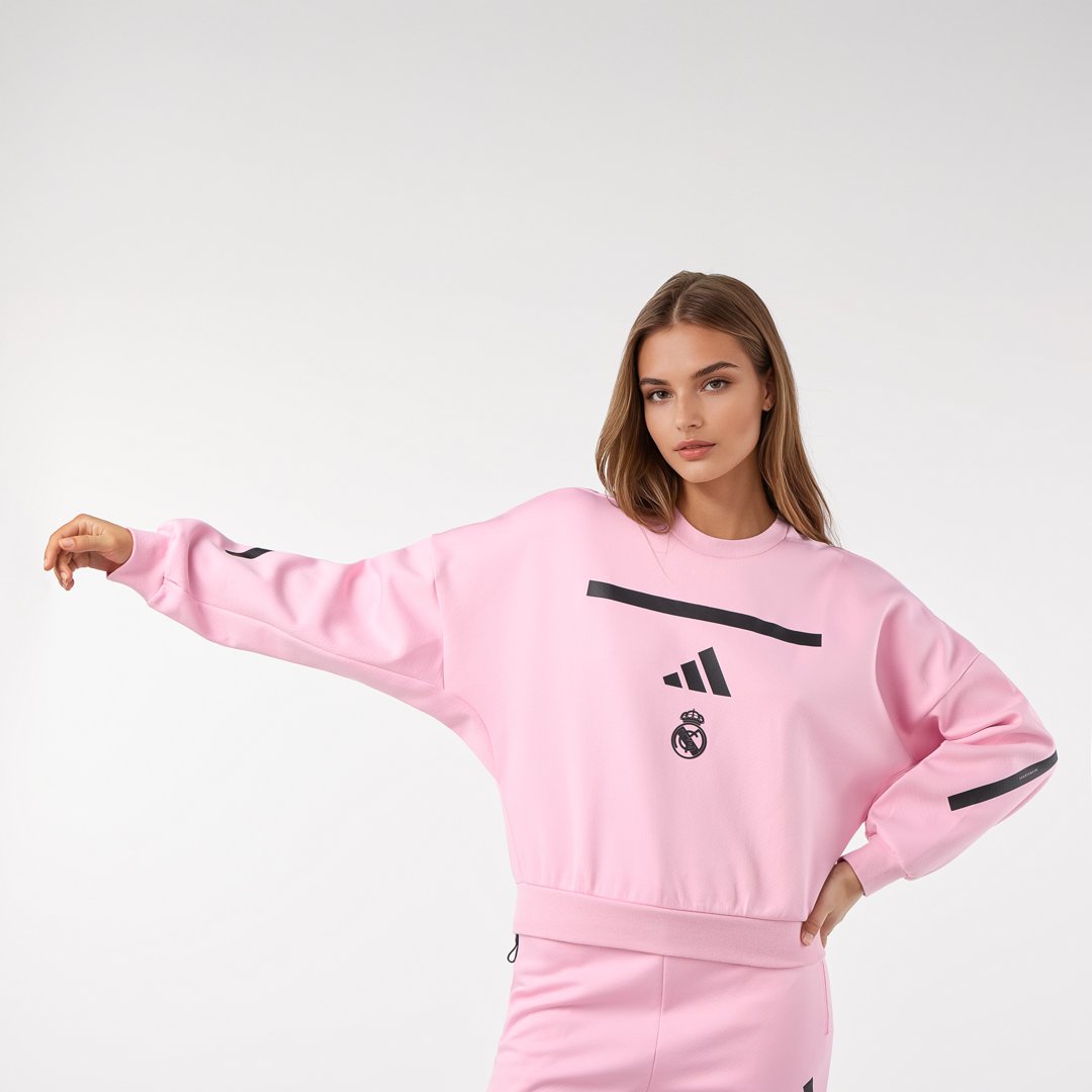 Womens Adidas Real Urban Sweatshirt Pink