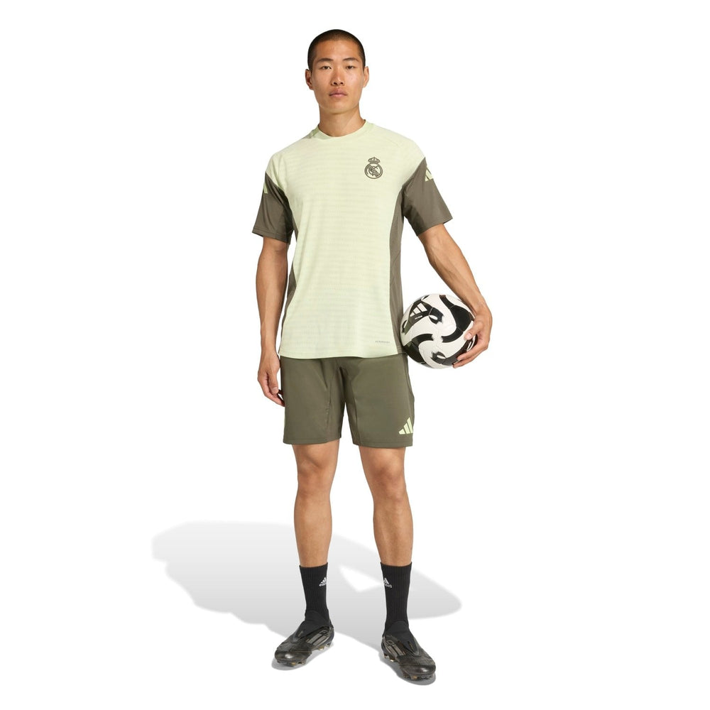Mens adidas Pro Training Shorts 25/26 Dark Olive