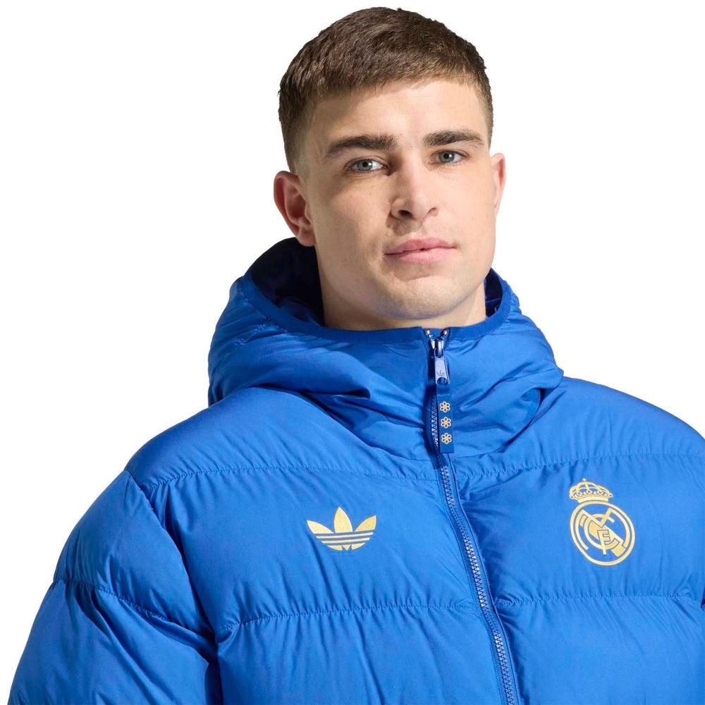 Mens adidas Chinese Knot Pack Padded Jacket 25/26 Blue