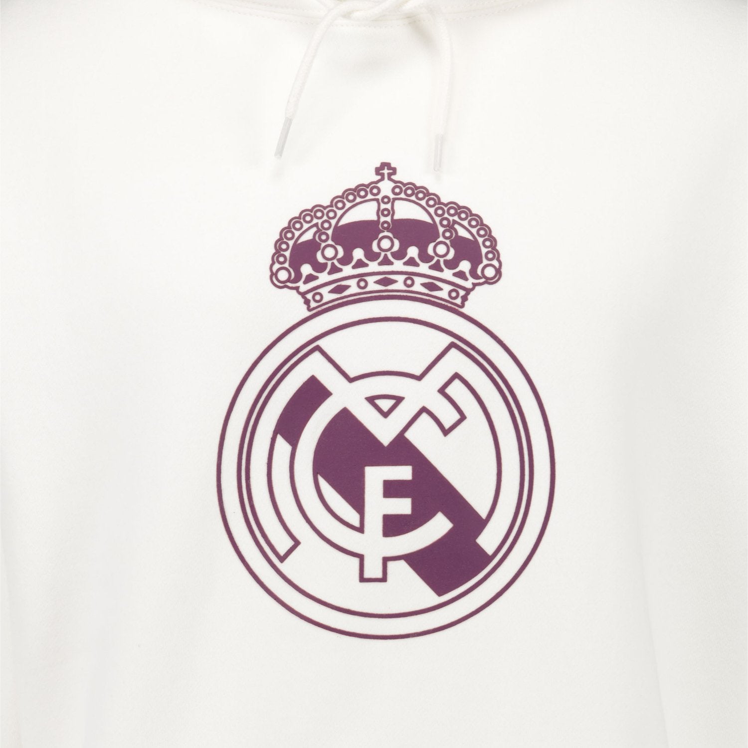 Mens Color Crest Hoodie Off White Real Madrid