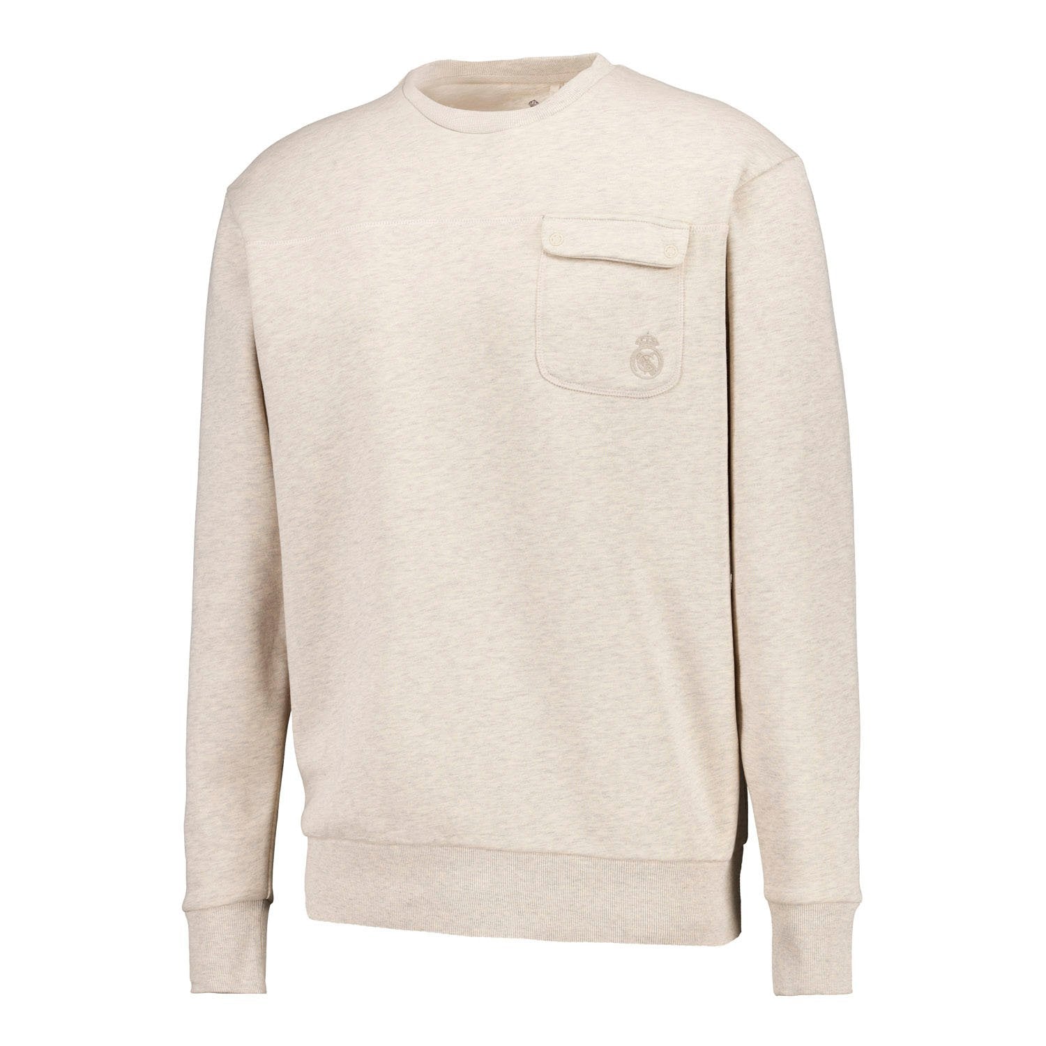 Mens Plum Noir Crew Sweat Cream