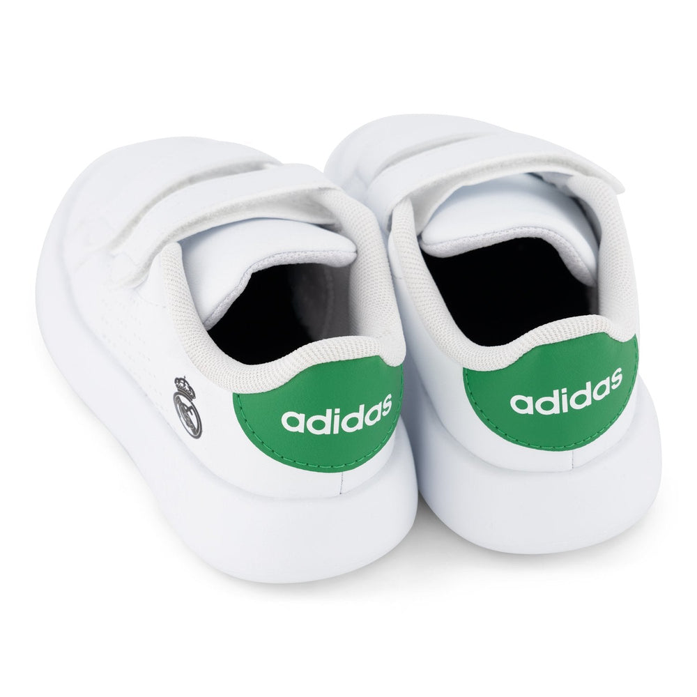adidas Infant Advantage Shoes White/Green