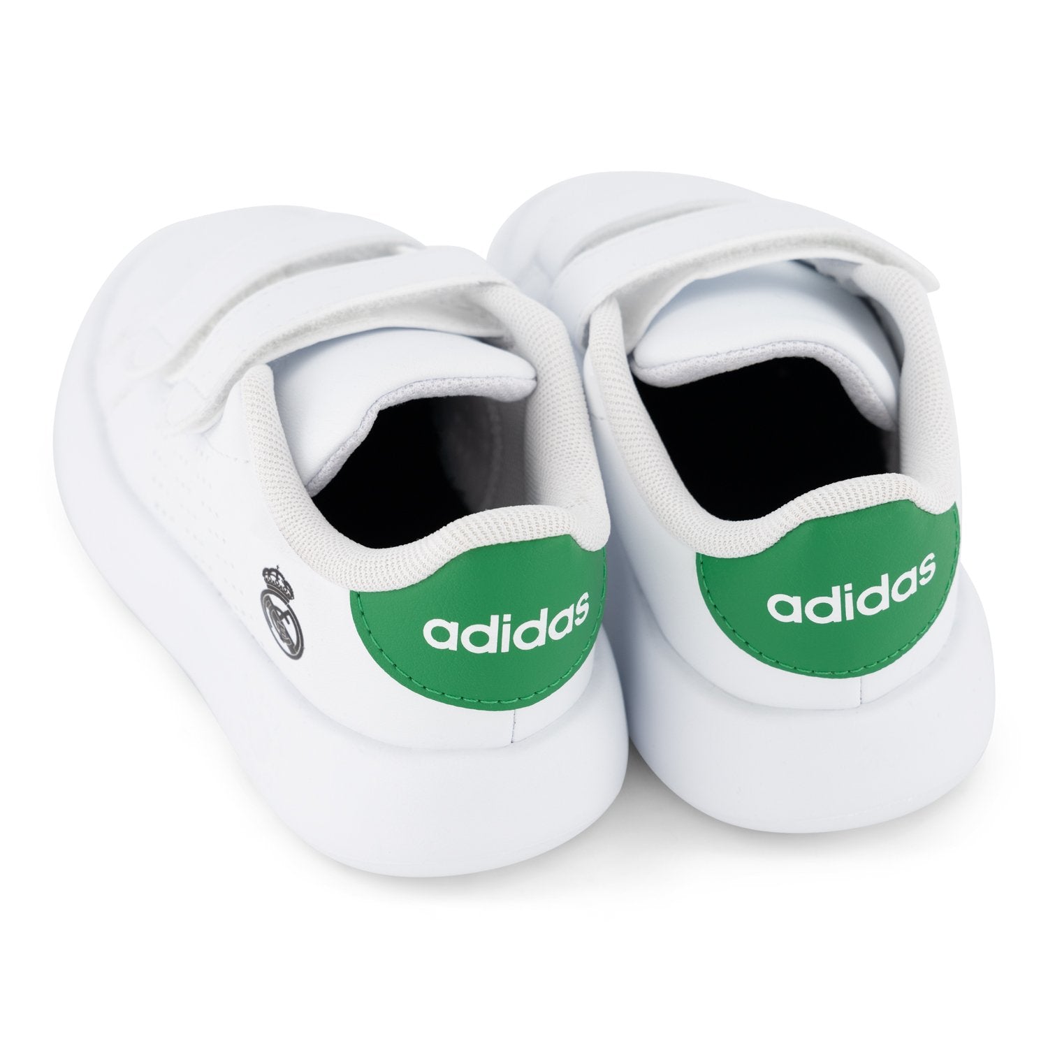 adidas Infant Advantage Shoes White/Green
