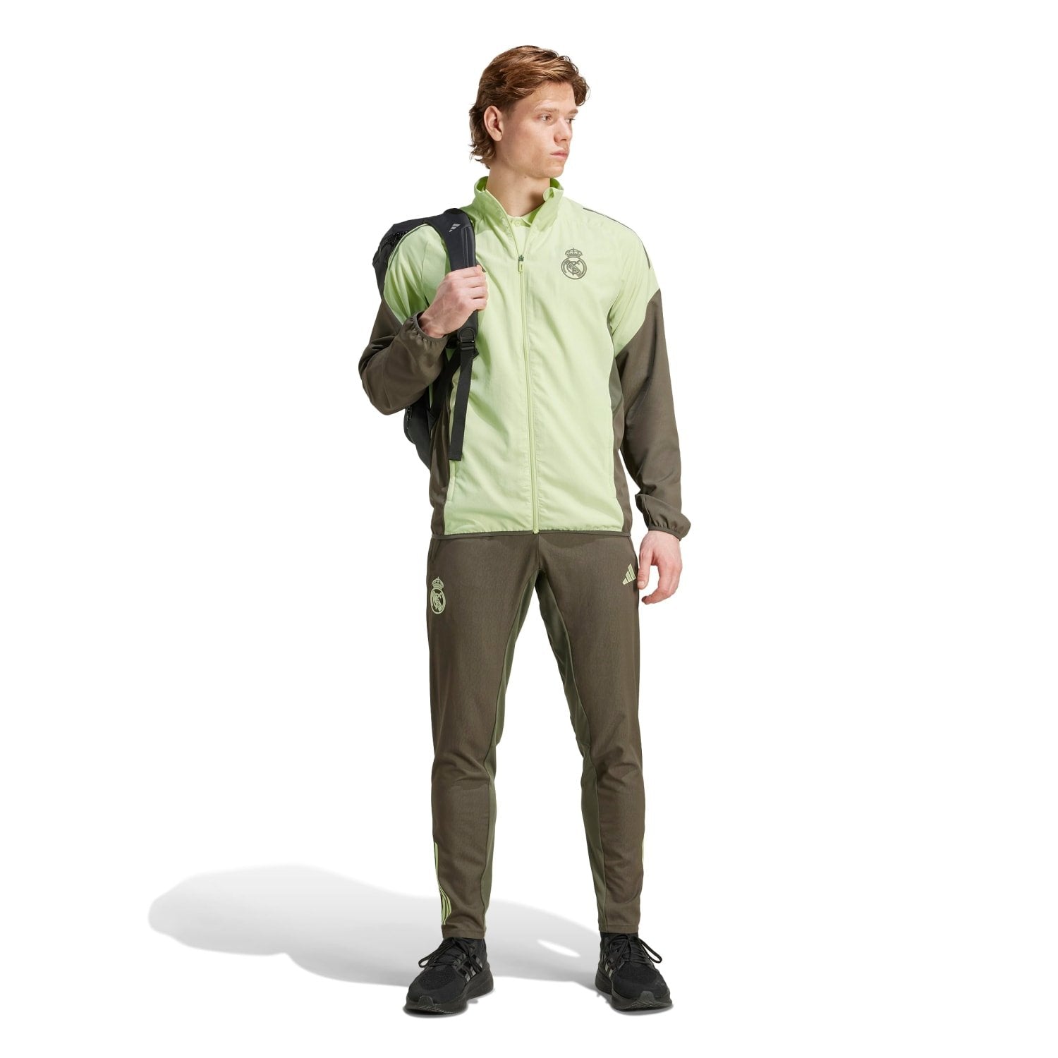 Mens adidas Training Tracksuit Jacket 25/26 Lime Green – Official