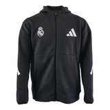 Mens adidas Real Urban Full Zip Hoodie Black