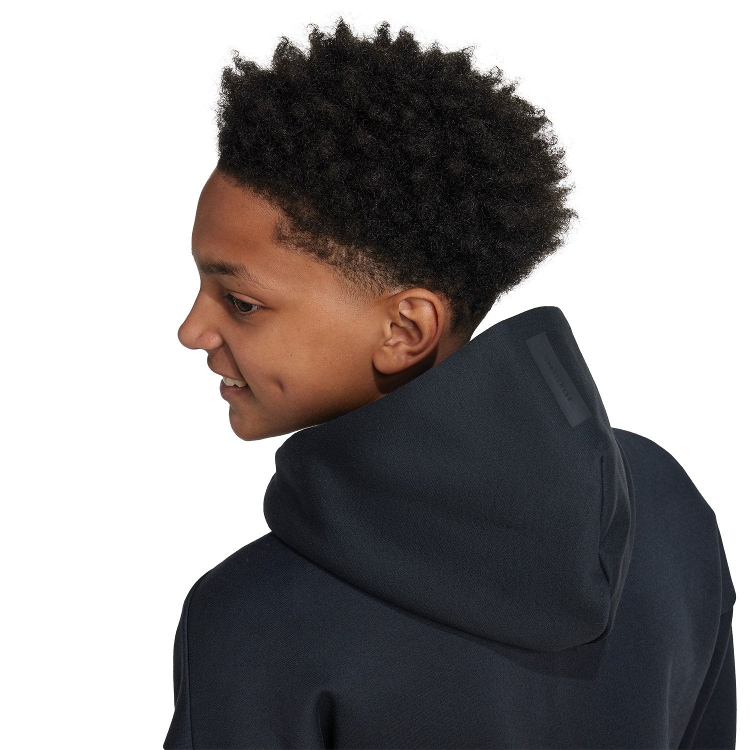 Kids adidas Real Urban Full Zip Hoodie Black/ Black – Official
