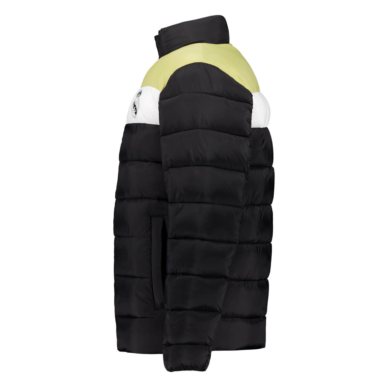 Kids Outerwear Padded Jacket Color Block Black Real Madrid