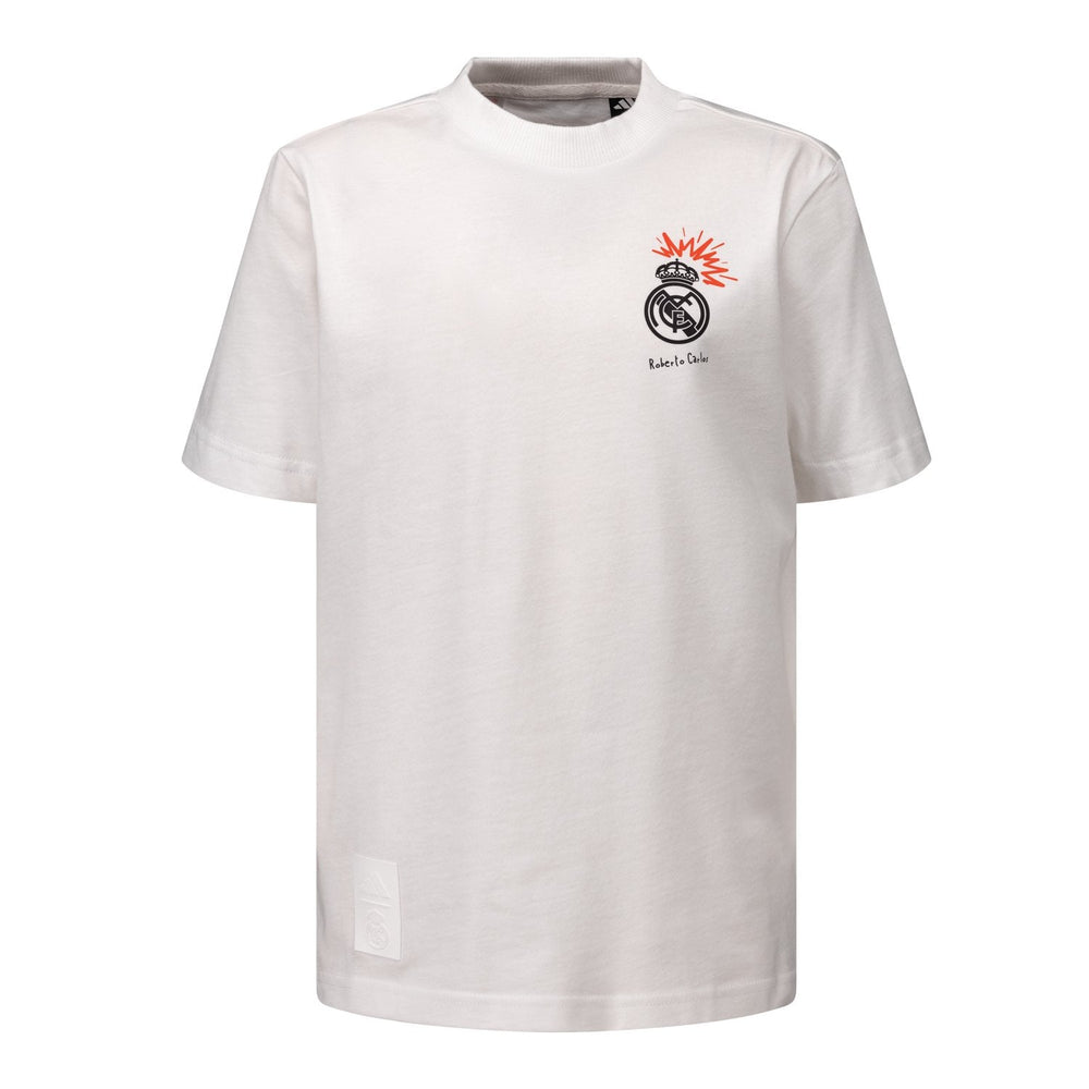 Kids T-Shirt Roberto Carlos adidas Magic Moments White