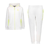 Kids’ Cool Kids White‑Zip Tracksuit