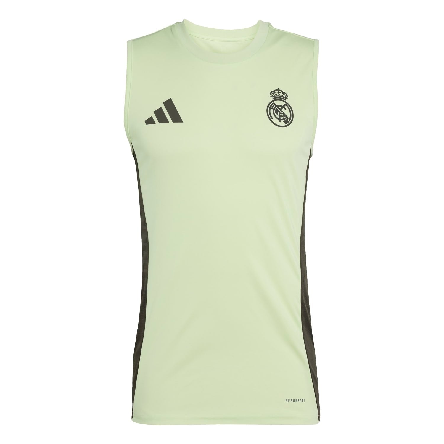 Mens adidas Training Sleeveless Shirt 25/26 Lime Green