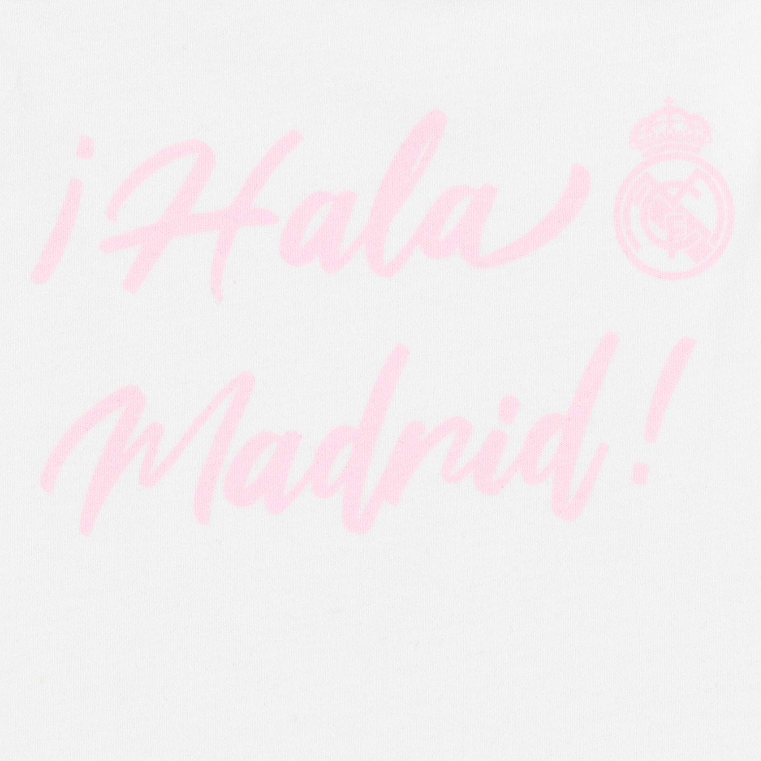 Set 2 Baby Bodies Pink/White Real Madrid